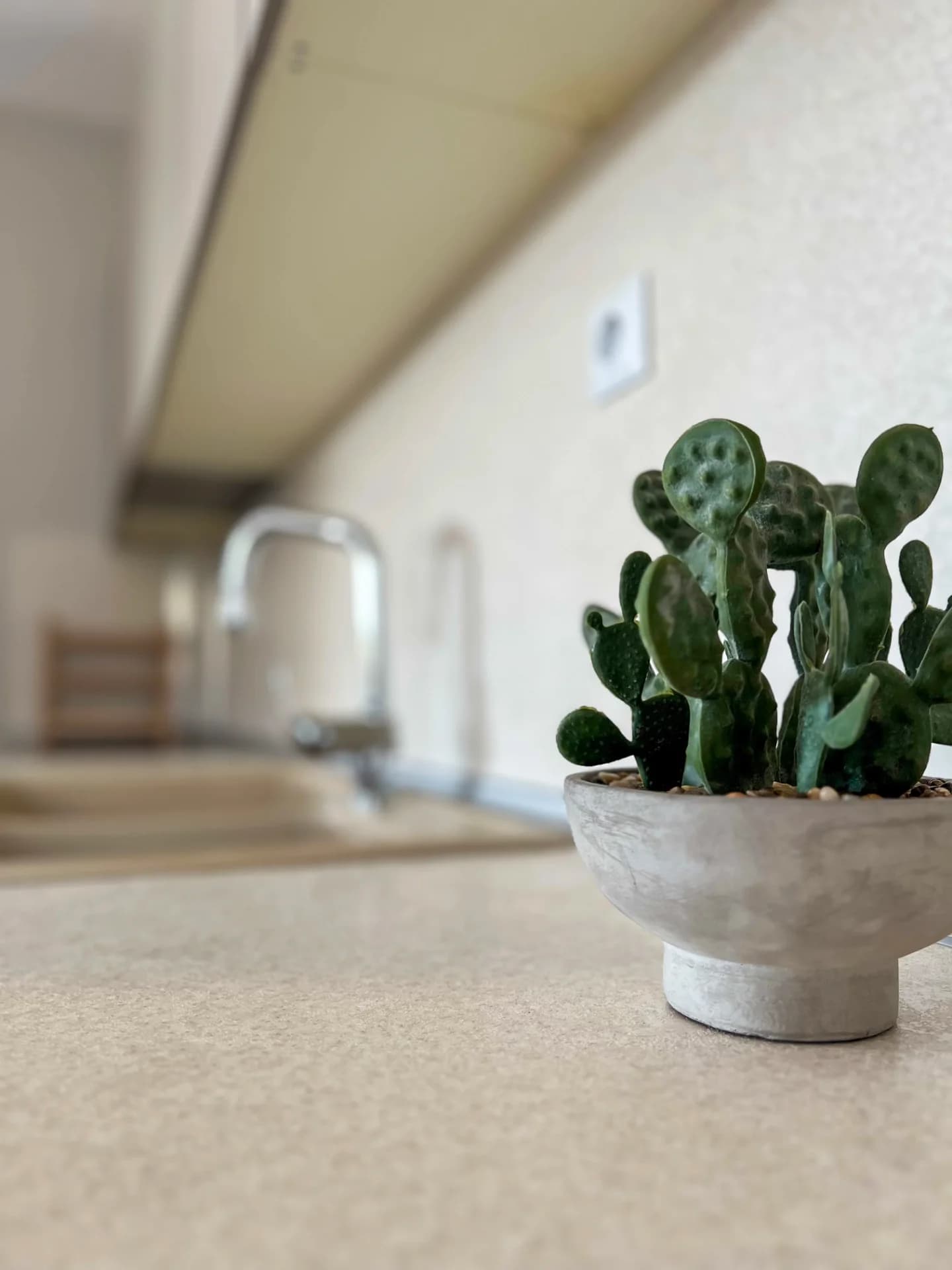 Bucătărie complet echipată pentru pregătirea meselor în familie