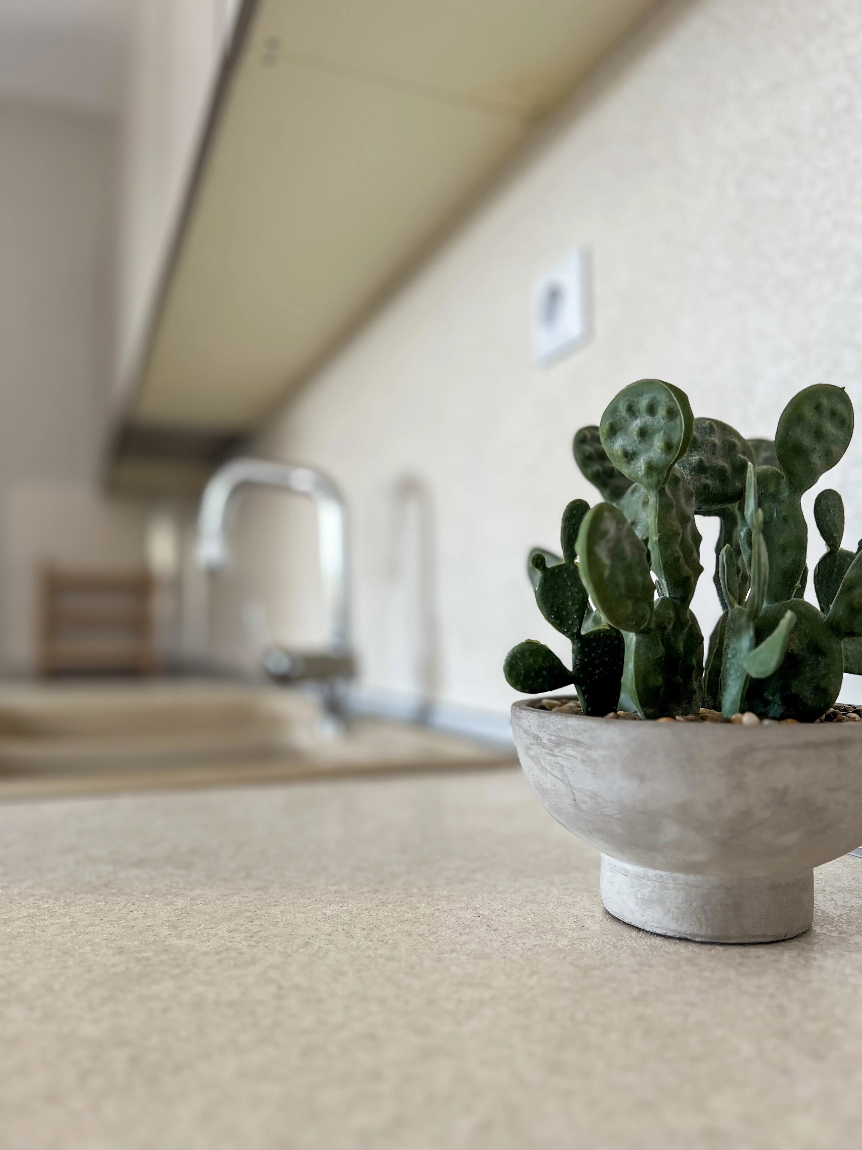 Bucătărie complet echipată pentru pregătirea meselor în familie